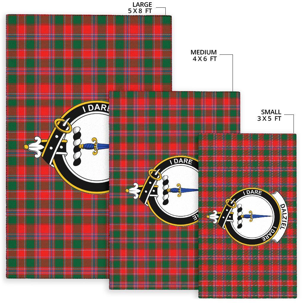 Dalziel Tartan Crest Area Rug