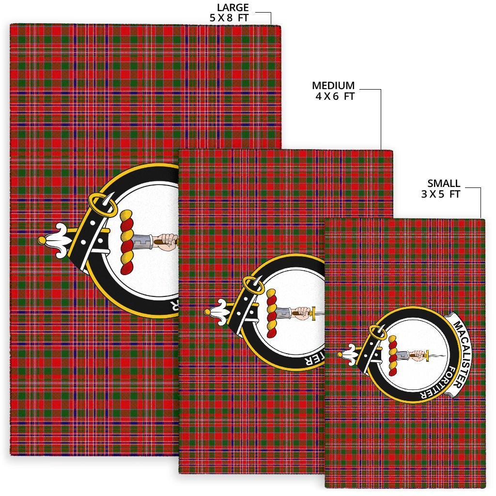 Macalister Tartan Crest Area Rug