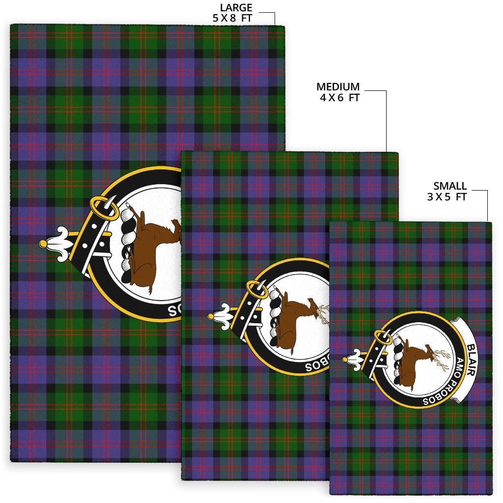 Blair Tartan Crest Area Rug