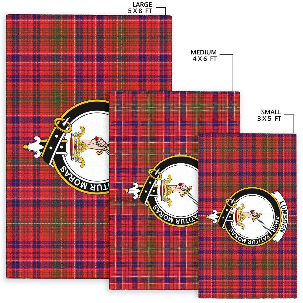 Lumsden Tartan Crest Area Rug