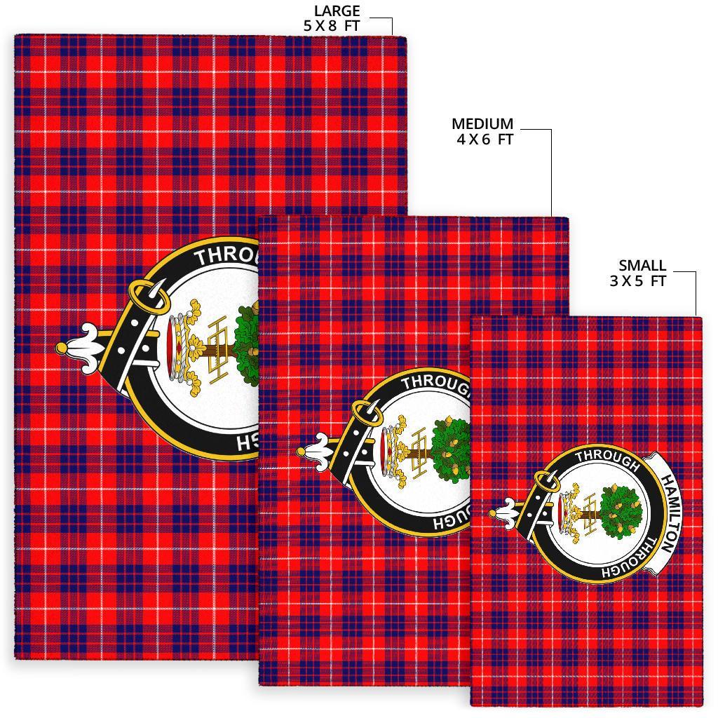 Hamilton Tartan Crest Area Rug