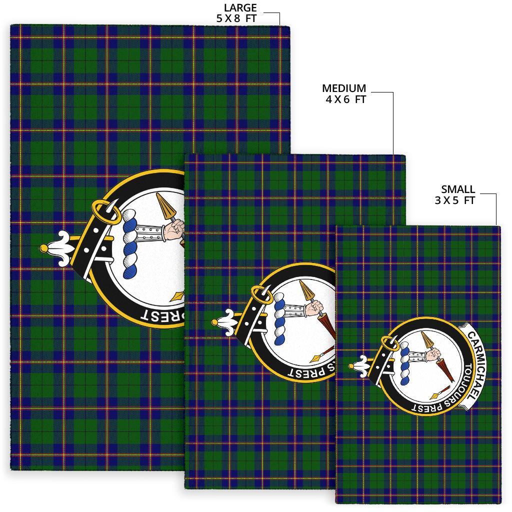 Carmichael Tartan Crest Area Rug