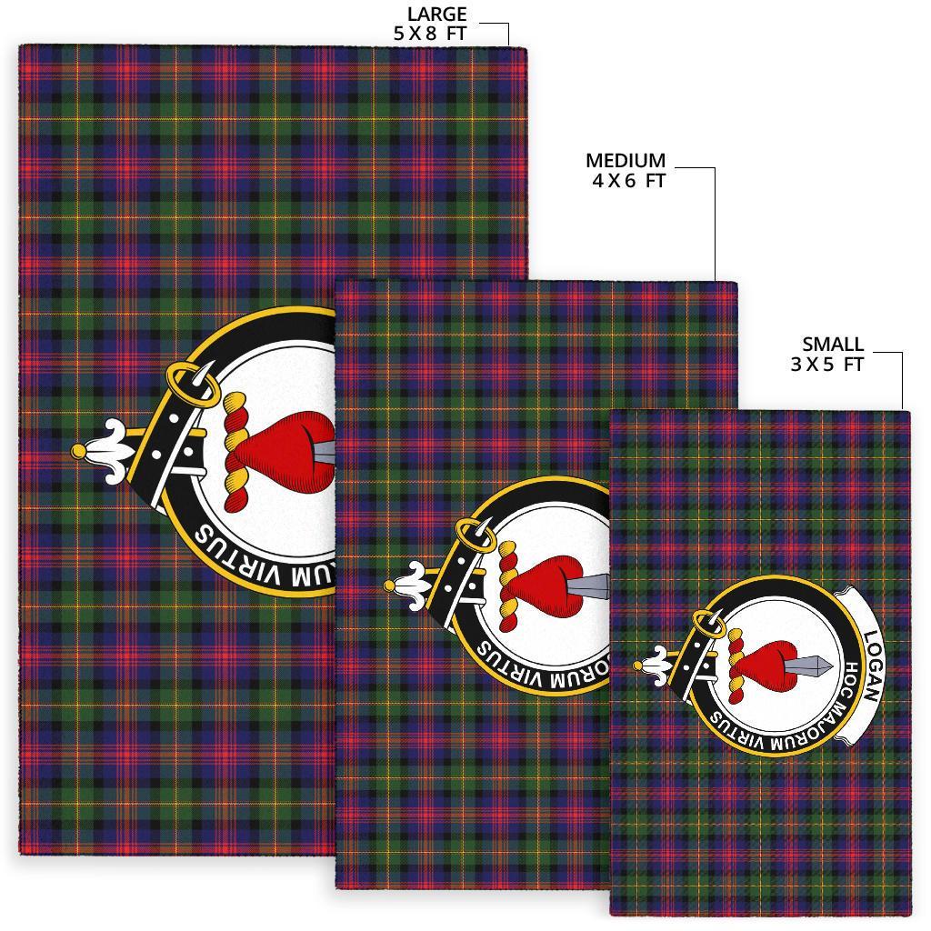 Logan Tartan Crest Area Rug