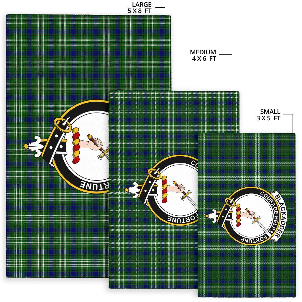 Blackadder Tartan Crest Area Rug