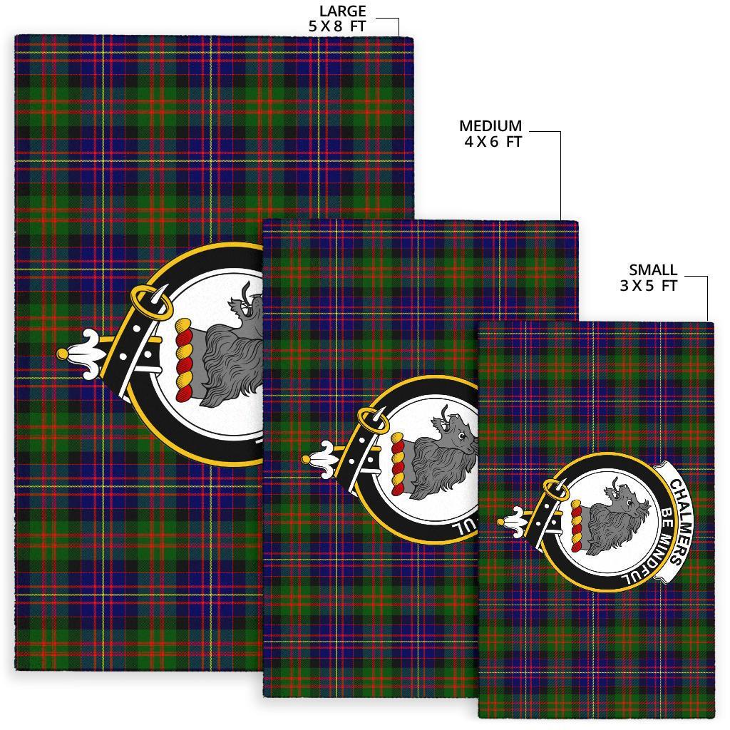 Chalmers Tartan Crest Area Rug