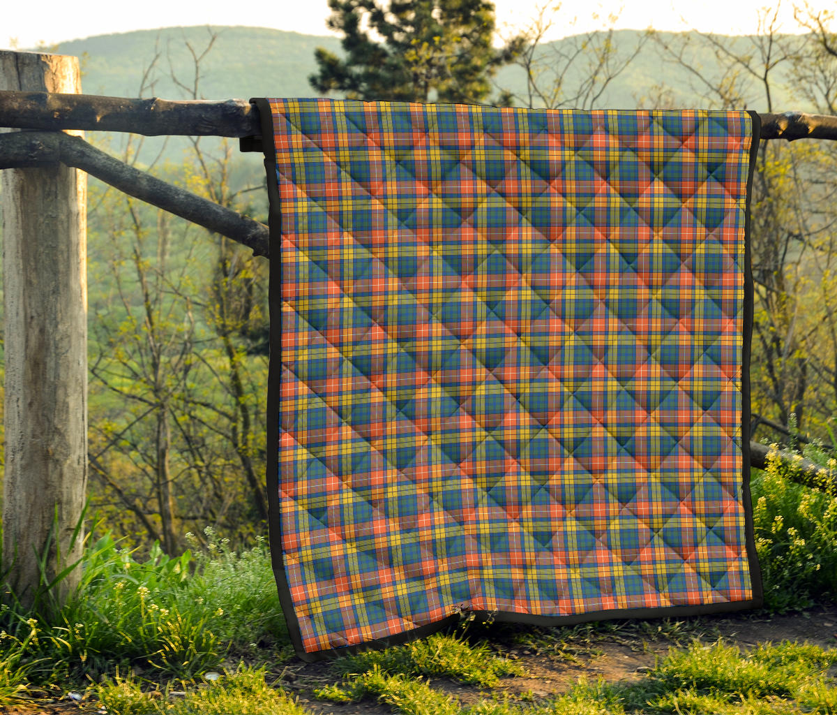 Buchanan Ancient Tartan Quilt