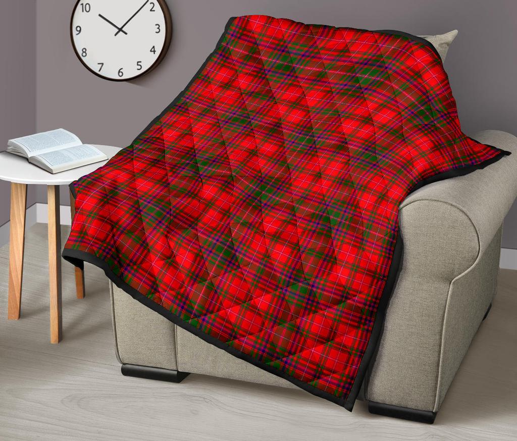 Macdougall Family Modern Tartan Quilt