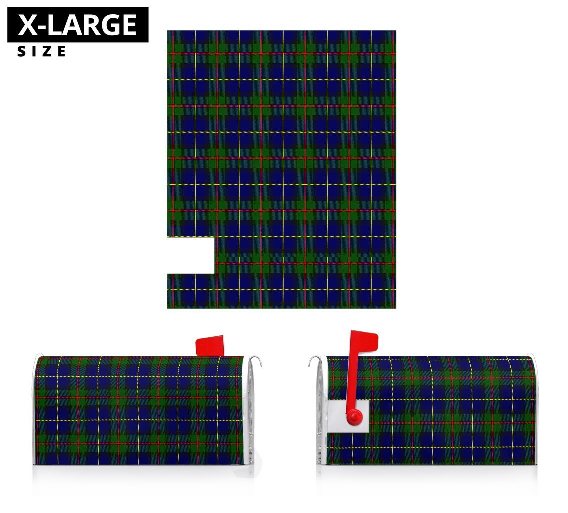 MacLeod Of Harris Modern Tartan Mailbox