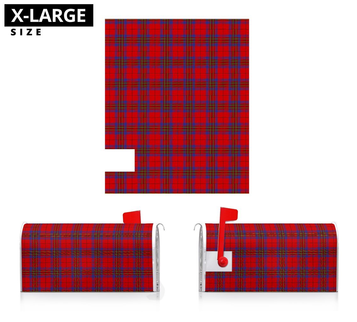 Leslie Modern Tartan Mailbox