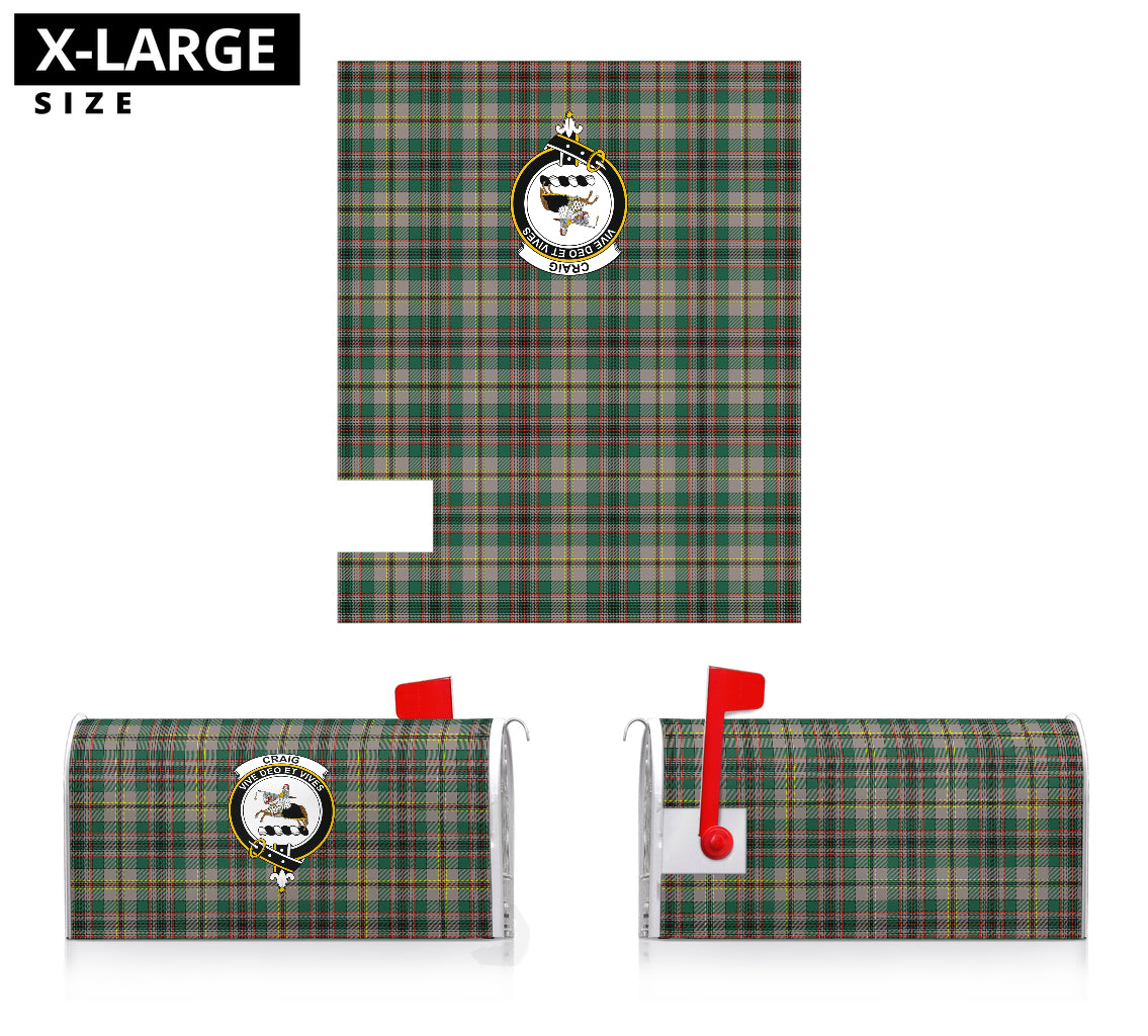 Craig Ancient Tartan Crest Mailbox - SP