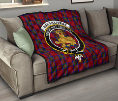 MacGillivray Tartan Crest Quilt - SP
