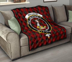 Wallace Tartan Crest Quilt - SP