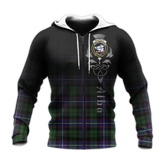 Galbraith Modern Tartan Hoodie - Alba Celtic Style