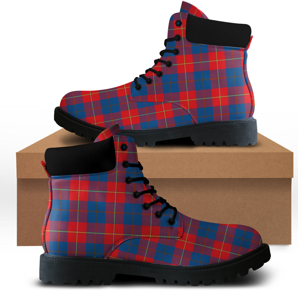 Galloway Red Tartan All Season Boots