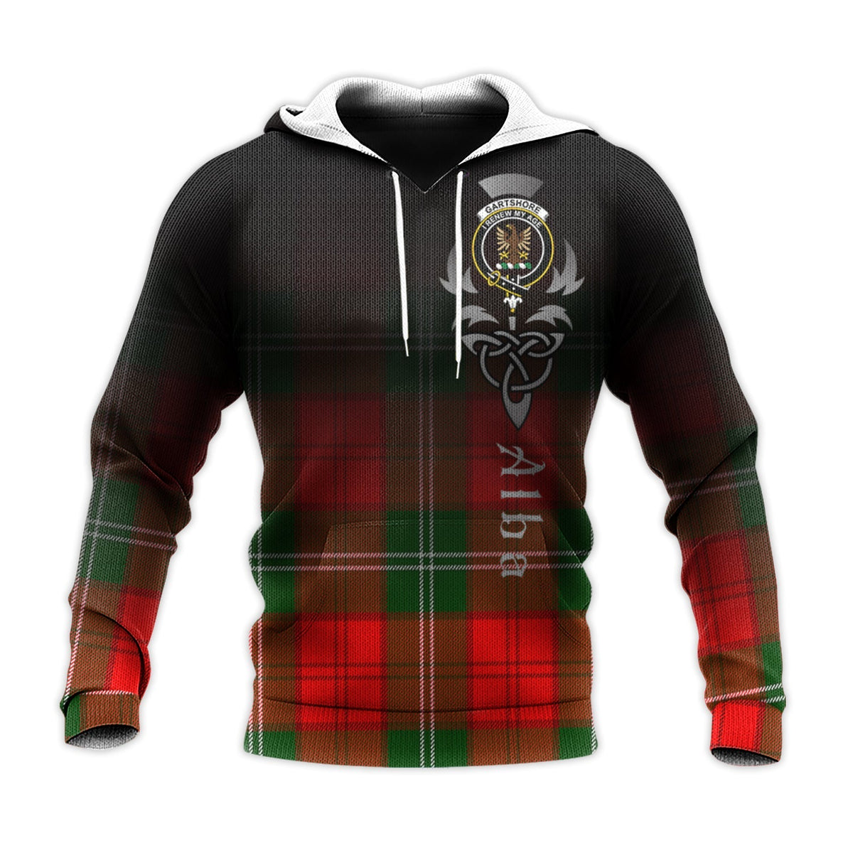 Gartshore Tartan Hoodie - Alba Celtic Style