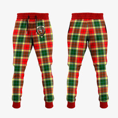 Gibsone (Gibson - Gibbs) Tartan Crest Jogger Sweatpants