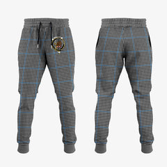 Gladstone Tartan Crest Jogger Sweatpants