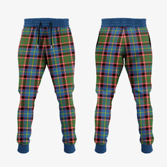 Glass Tartan Crest Jogger Sweatpants