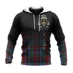 Gordon Red Tartan Hoodie - Alba Celtic Style