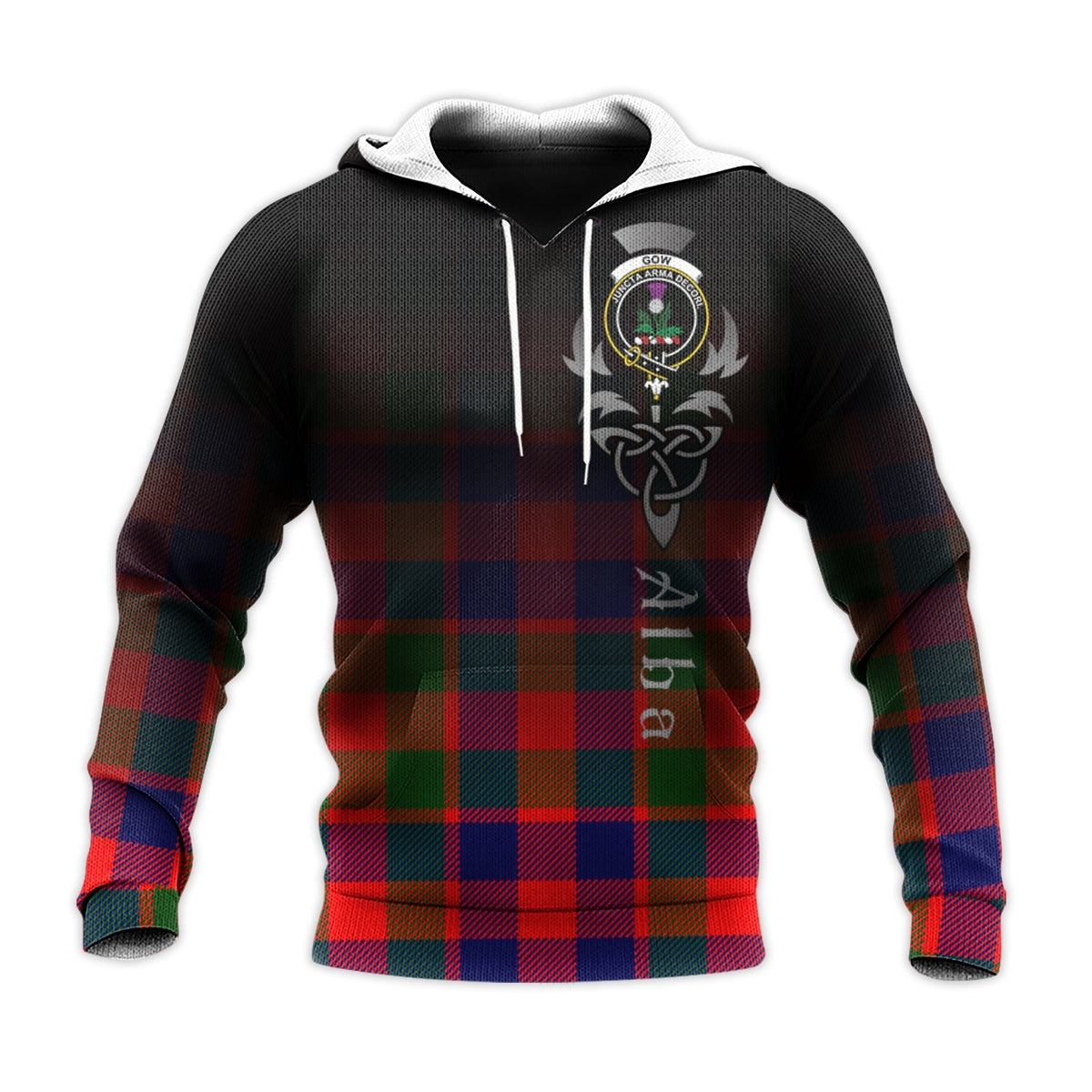 Gow Of Skeoch Tartan Hoodie - Alba Celtic Style