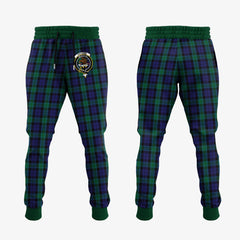 Graham Of Menteith Tartan Crest Jogger Sweatpants