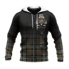 Graham Of Menteith Weathered Tartan Hoodie - Alba Celtic Style