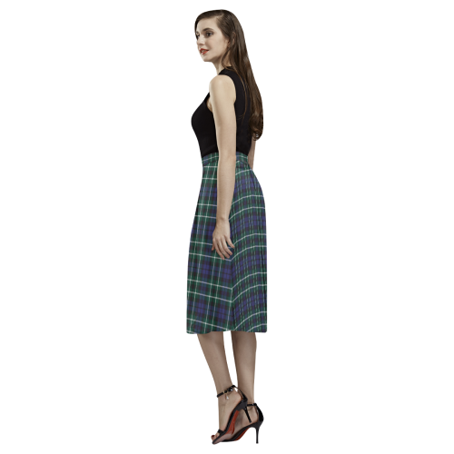 Graham of Montrose Modern Tartan Aoede Crepe Skirt