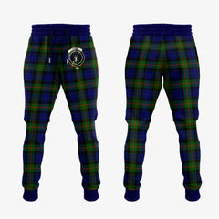 Gunn Modern Tartan Crest Jogger Sweatpants