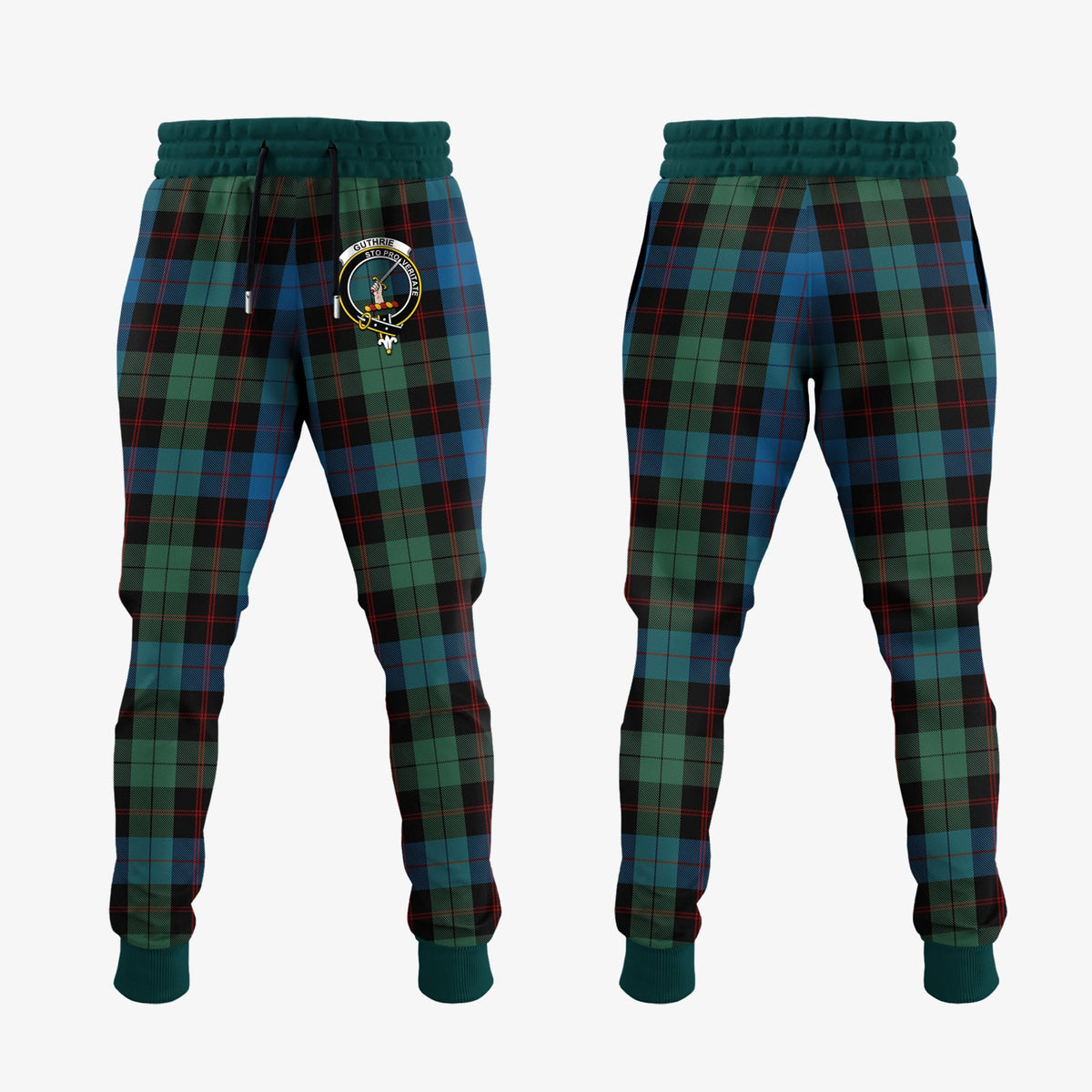 Guthrie Tartan Crest Jogger Sweatpants