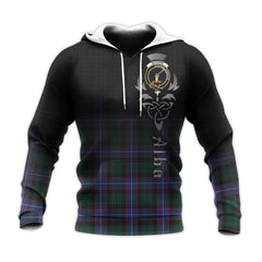 Guthrie Modern Tartan Hoodie - Alba Celtic Style