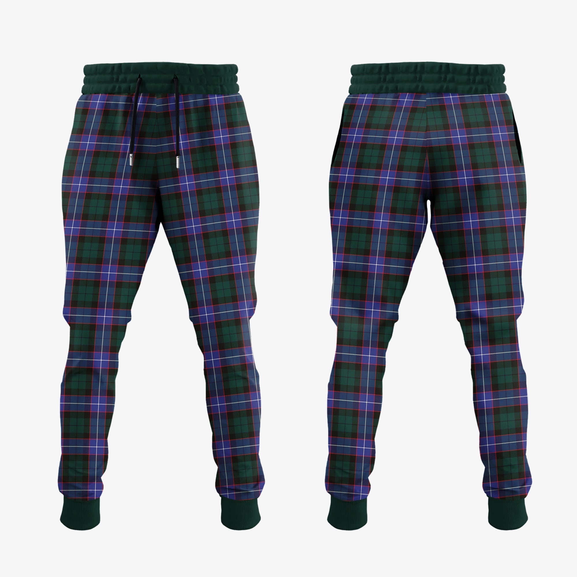 Guthrie Modern Tartan Crest Jogger Sweatpants