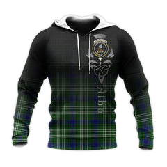 Haliburton Tartan Hoodie - Alba Celtic Style