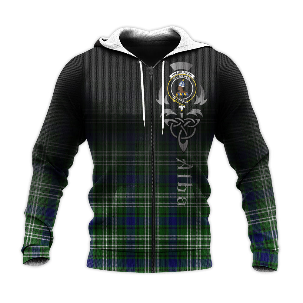 Haliburton Tartan Hoodie - Alba Celtic Style