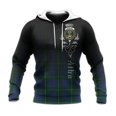 Hamilton Hunting Tartan Hoodie - Alba Celtic Style