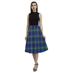 Hamilton Hunting Modern Tartan Aoede Crepe Skirt