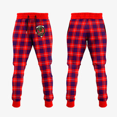 Hamilton Modern Tartan Crest Jogger Sweatpants