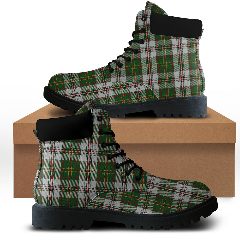 Hay White Dress Tartan All Season Boots