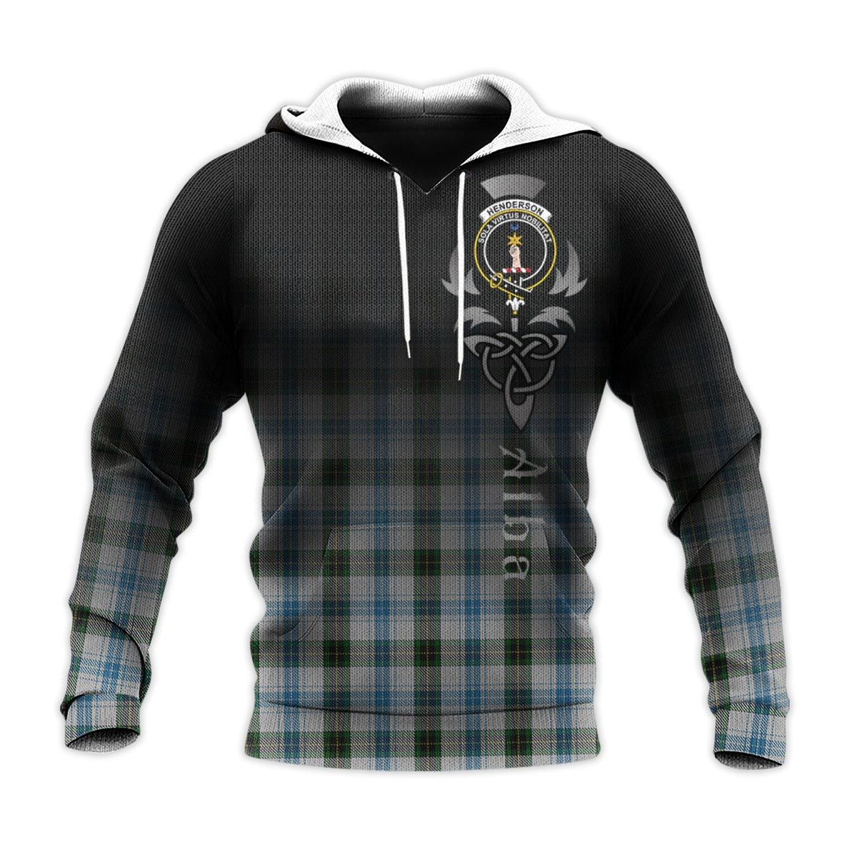 Henderson Dress Tartan Hoodie - Alba Celtic Style