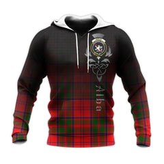 Heron Tartan Hoodie - Alba Celtic Style