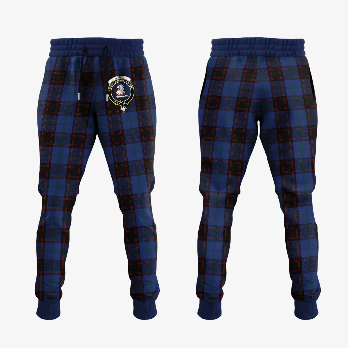 Home (Hume) Tartan Crest Jogger Sweatpants