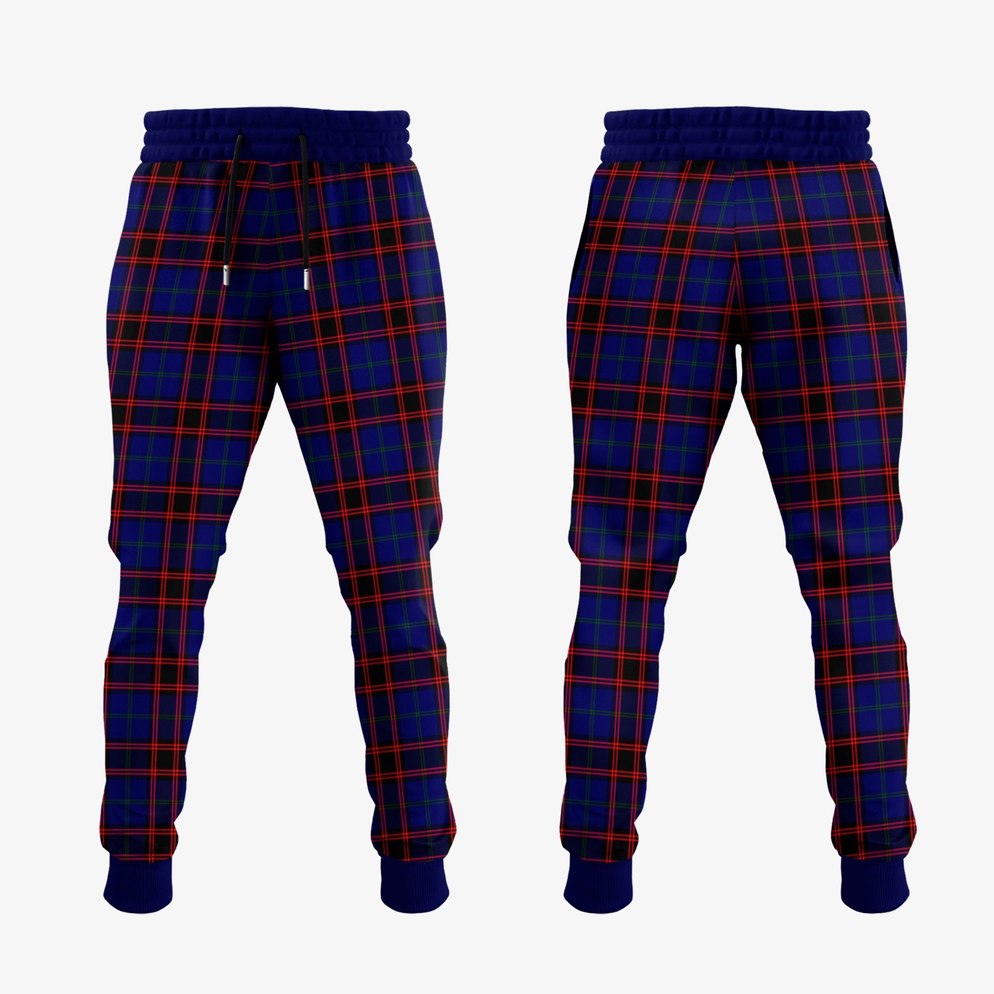 Home Modern Tartan Crest Jogger Sweatpants