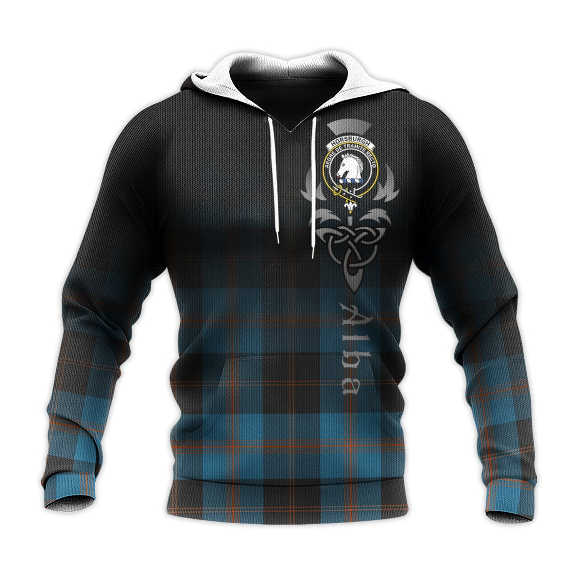 Horsburgh Tartan Hoodie - Alba Celtic Style