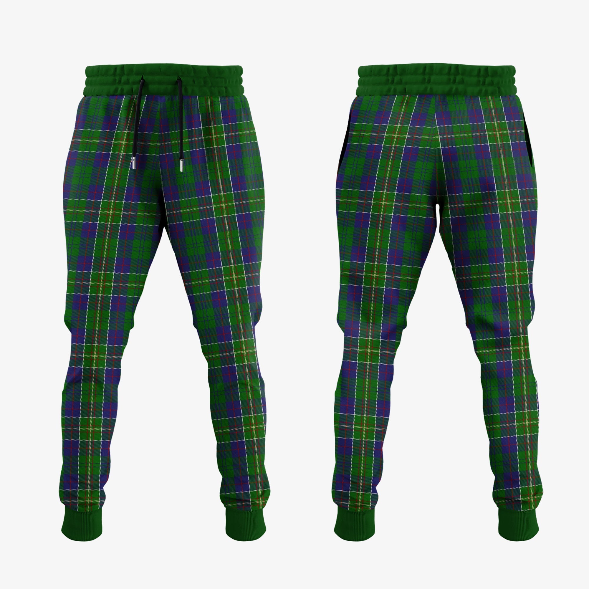 Hunter Of Hunterston Tartan Crest Jogger Sweatpants