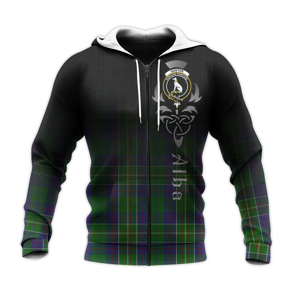 Hunter Of Hunterston Tartan Hoodie - Alba Celtic Style