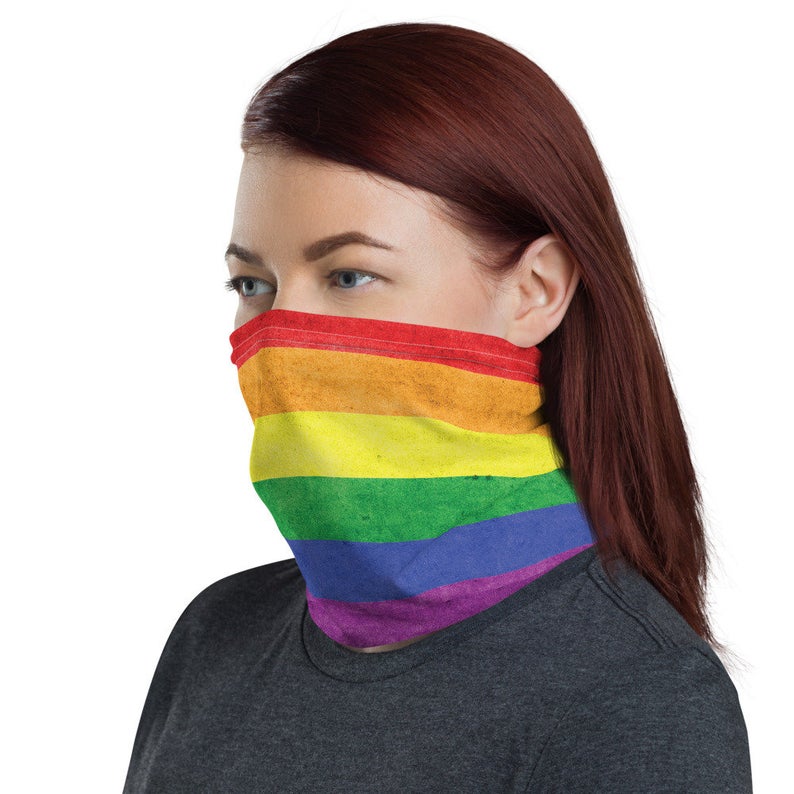 Rainbow Neck Gaiter - Bandana