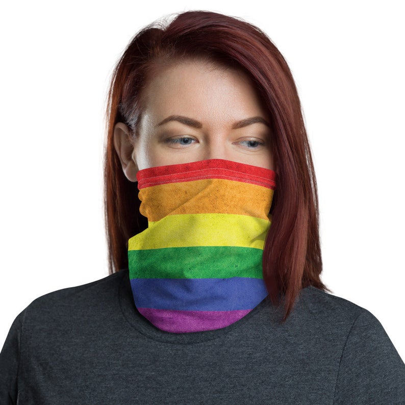 Rainbow Neck Gaiter - Bandana