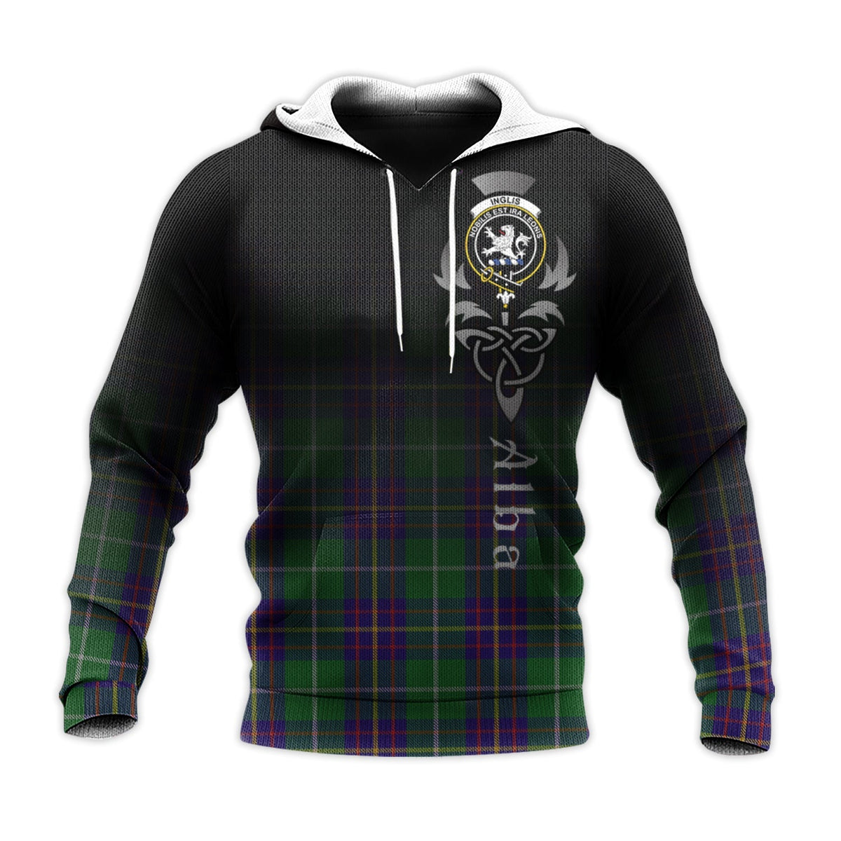 Inglis Tartan Hoodie - Alba Celtic Style