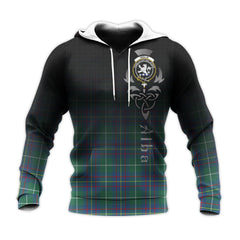 Inglis Ancient Tartan Hoodie - Alba Celtic Style