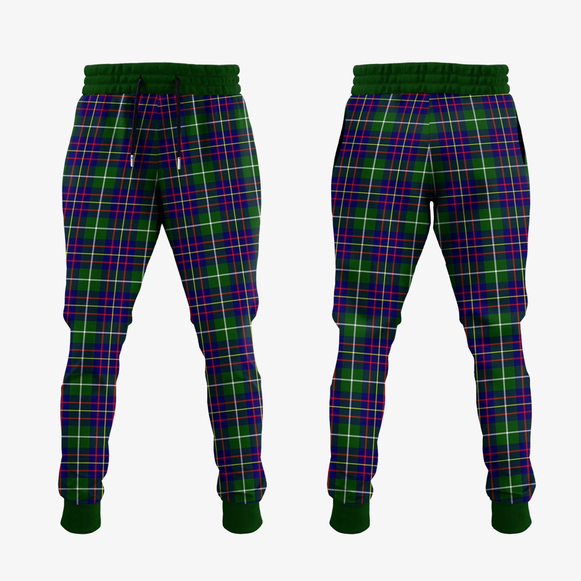 Inglis Modern Tartan Crest Jogger Sweatpants