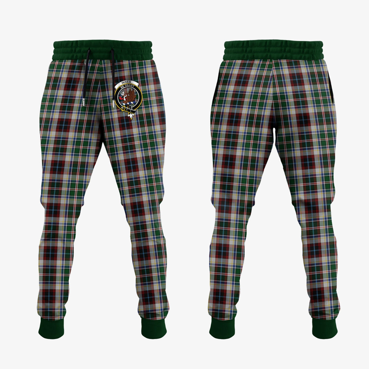 Innes Dress Tartan Crest Jogger Sweatpants